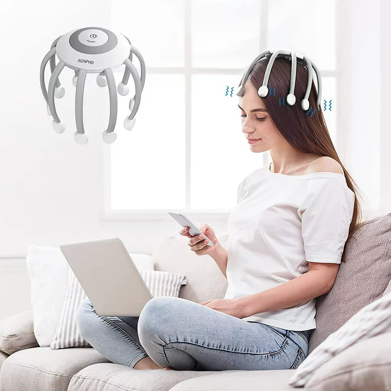 Modes Auto-head massager Electric 4 Vibration