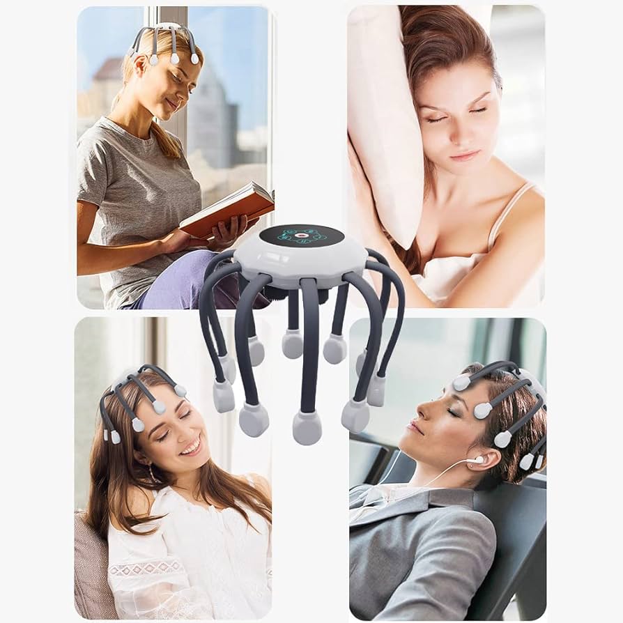 Modes Auto-head massager Electric 4 Vibration