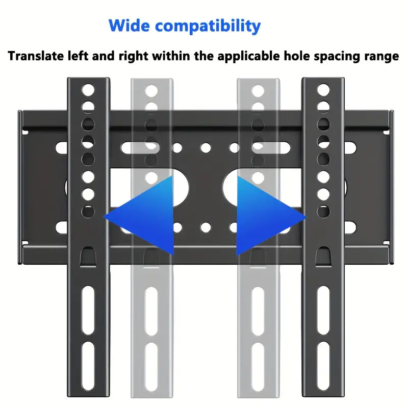 Support Mural TV pour écrans 26"-63" LED LCD Plasma