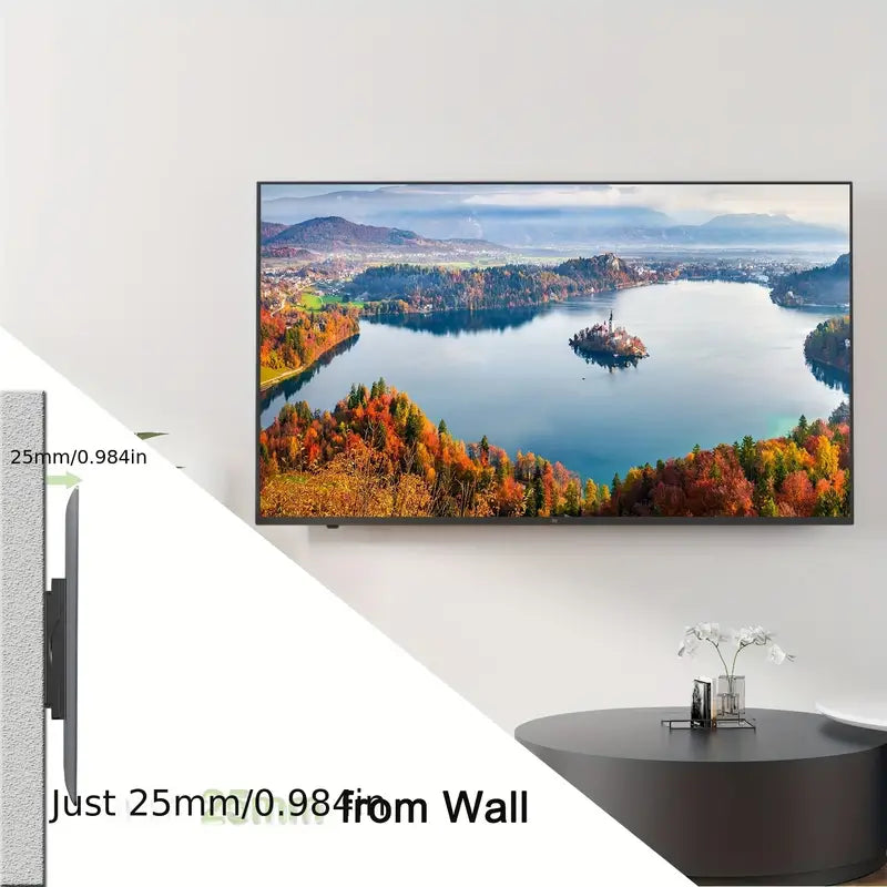 Support Mural TV pour écrans 26"-63" LED LCD Plasma