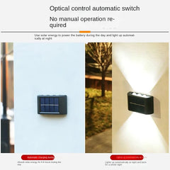 2x Appliques Murales 12 LED Extérieures Modernes